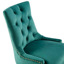 Load image into Gallery viewer, Andrew Tufted Velvet Gold Office Chair