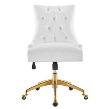 Load image into Gallery viewer, Andrew Tufted Velvet Gold Office Chair