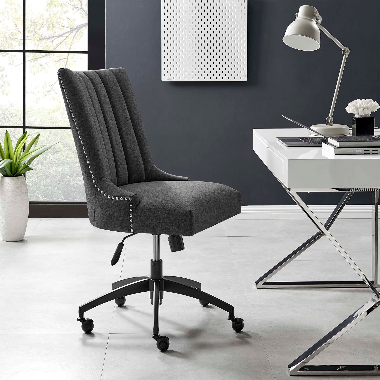 Baldwin Tufted Fabric Office Chair