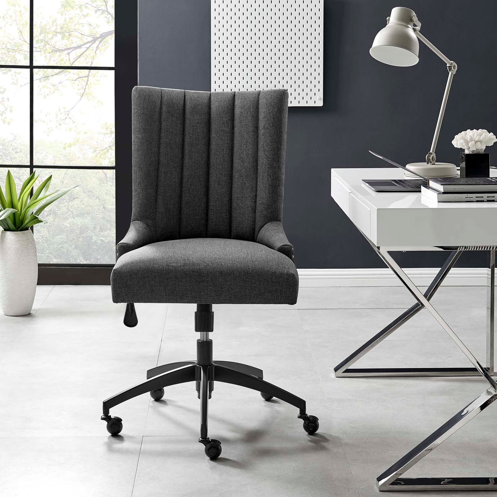 Baldwin Tufted Fabric Office Chair