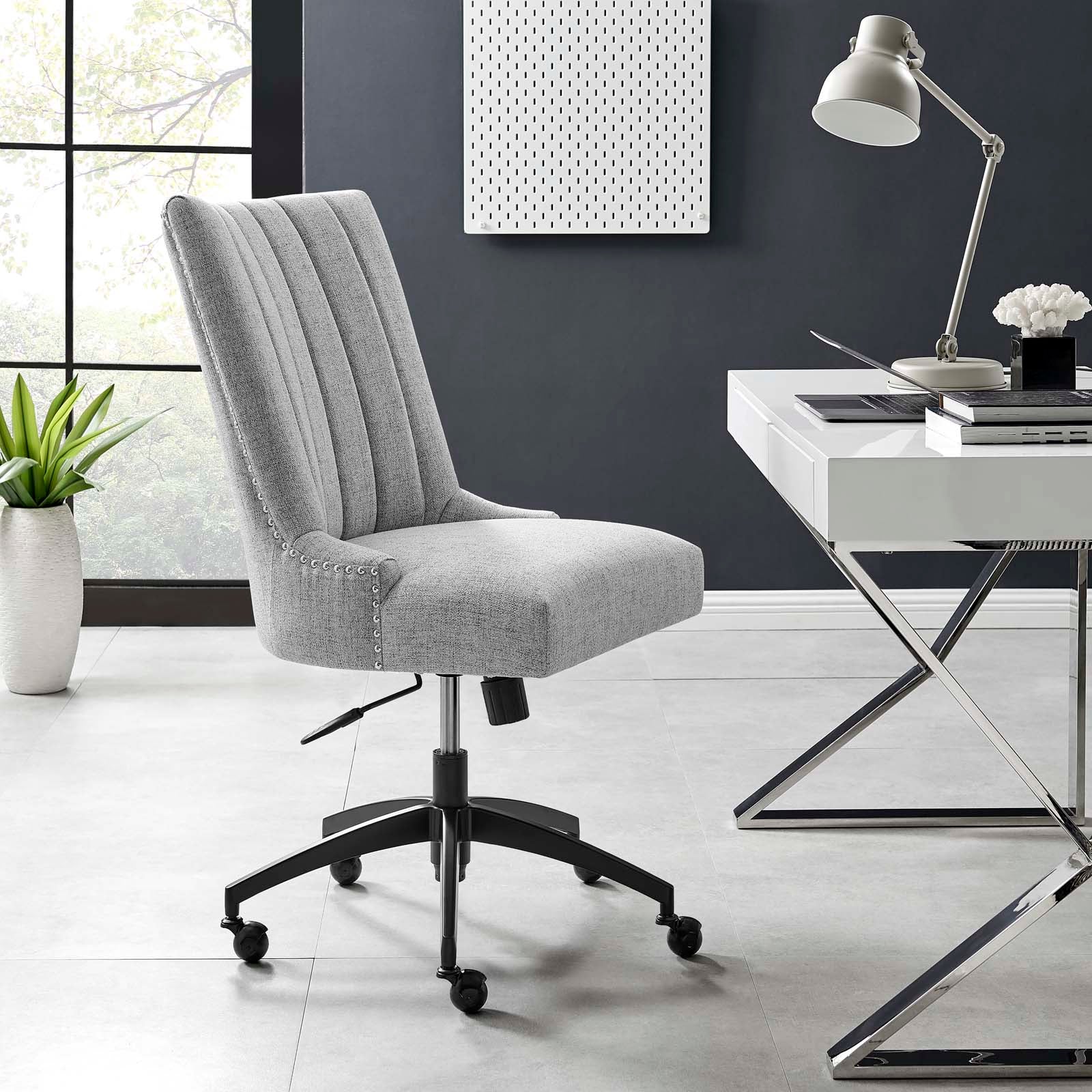 Baldwin Tufted Fabric Office Chair