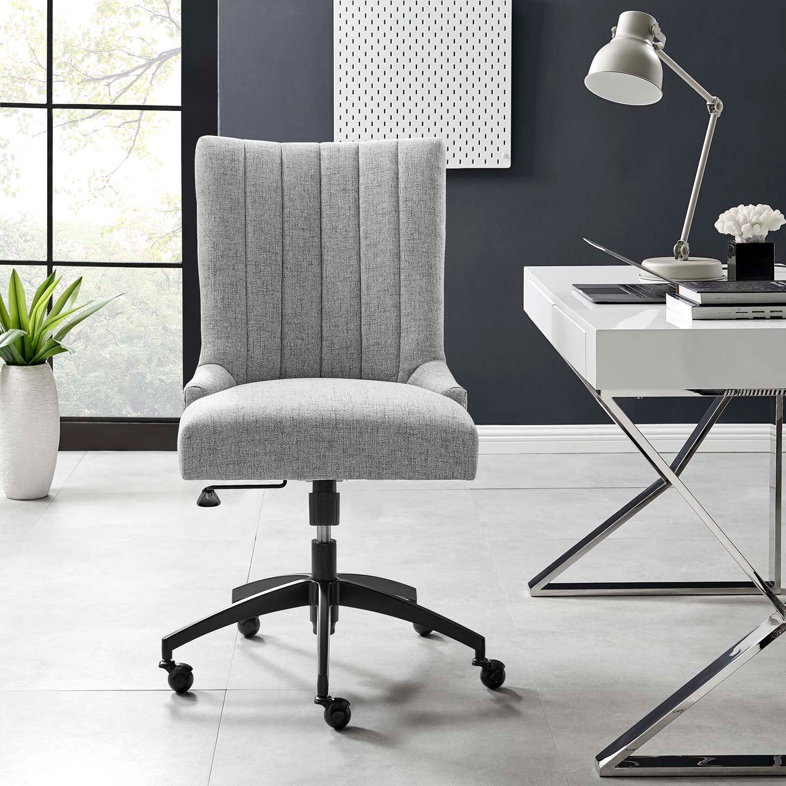 Baldwin Tufted Fabric Office Chair