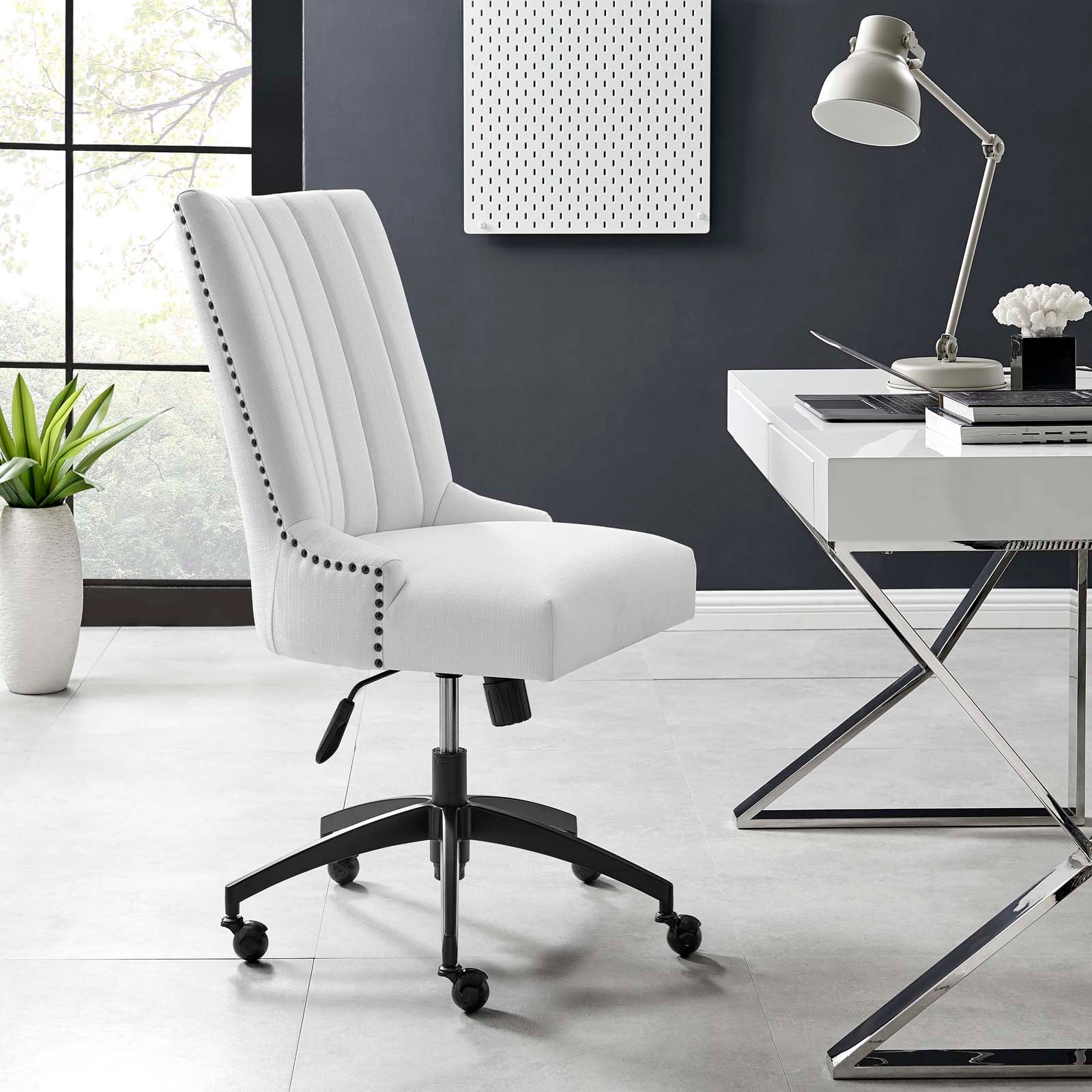 Baldwin Tufted Fabric Office Chair
