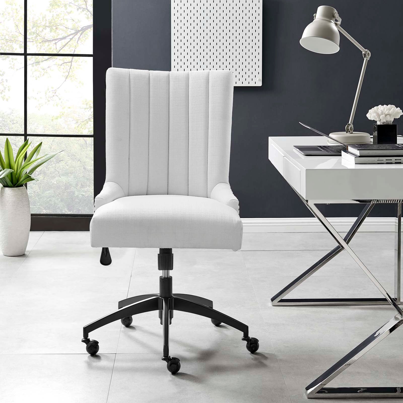 Baldwin Tufted Fabric Office Chair