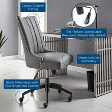 Load image into Gallery viewer, Baldwin Tufted Vegan Leather Office Chair