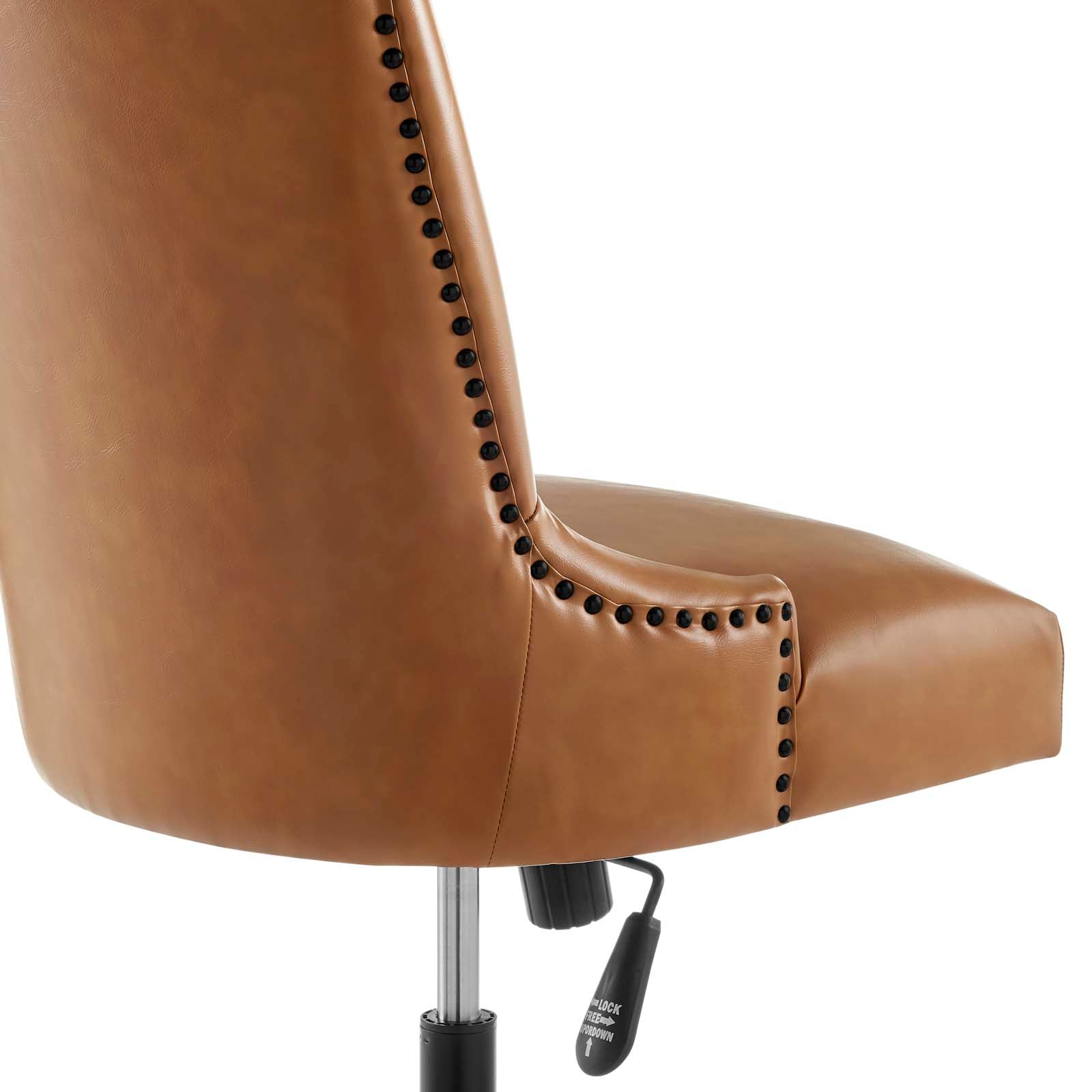 Baldwin Tufted Vegan Leather Office Chair