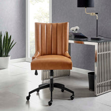 Load image into Gallery viewer, Baldwin Tufted Vegan Leather Office Chair