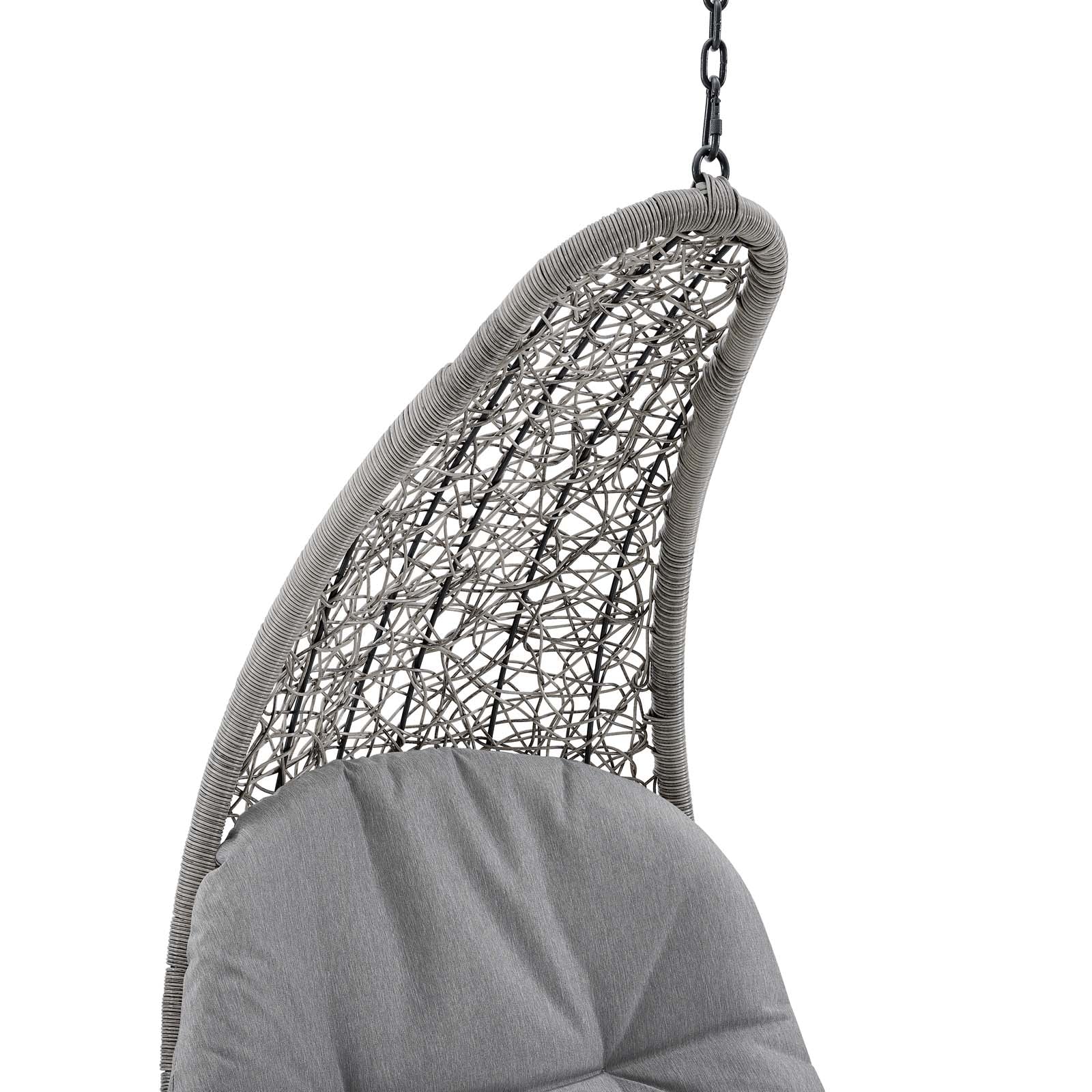 Panorama Outdoor Patio Hanging Chaise Lounge Swing Chair