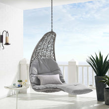 Load image into Gallery viewer, Panorama Outdoor Patio Hanging Chaise Lounge Swing Chair
