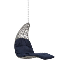Load image into Gallery viewer, Panorama Outdoor Patio Hanging Chaise Lounge Swing Chair