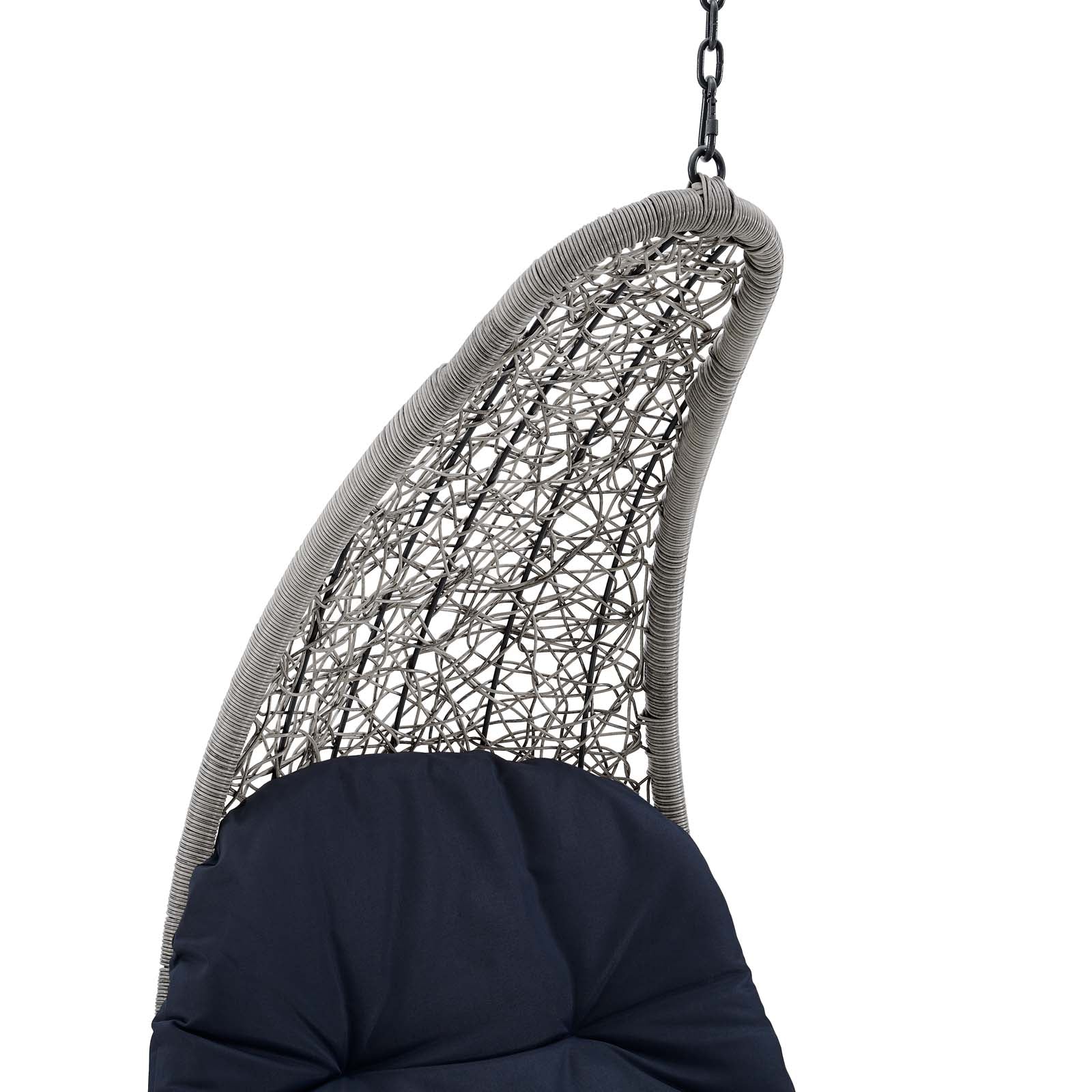 Panorama Outdoor Patio Hanging Chaise Lounge Swing Chair