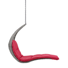 Load image into Gallery viewer, Panorama Outdoor Patio Hanging Chaise Lounge Swing Chair