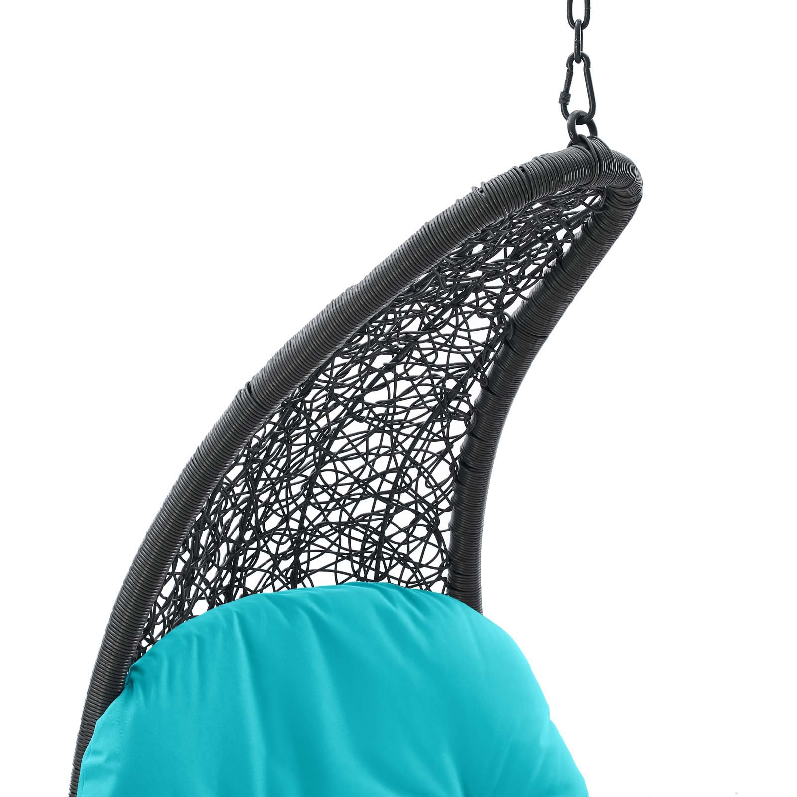 Panorama Outdoor Patio Hanging Chaise Lounge Swing Chair