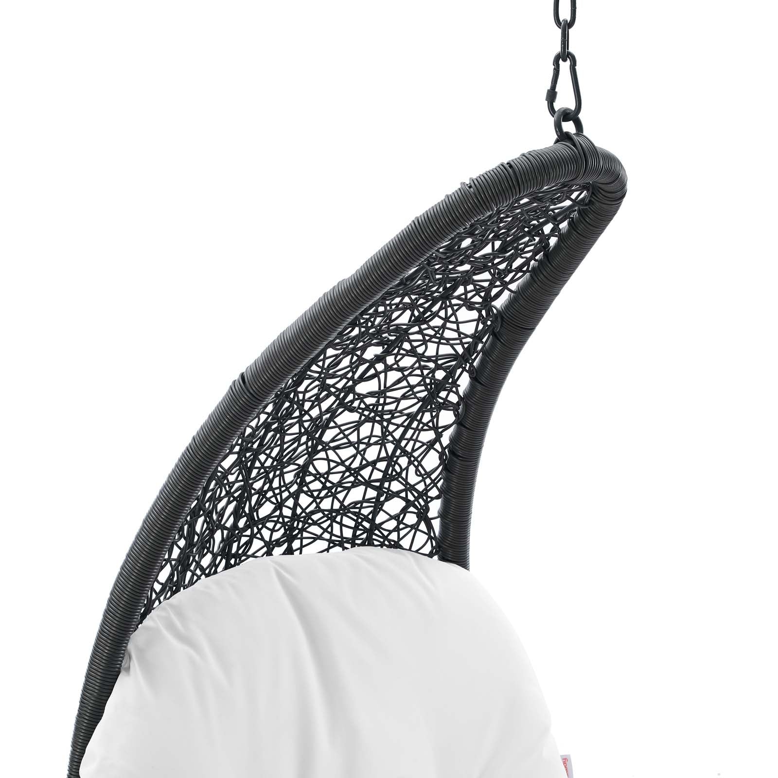 Panorama Outdoor Patio Hanging Chaise Lounge Swing Chair