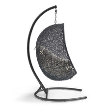 Load image into Gallery viewer, Swing Outdoor Patio Lounge Chair With Stand
