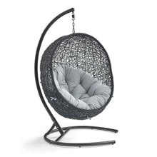 Load image into Gallery viewer, Swing Outdoor Patio Lounge Chair With Stand