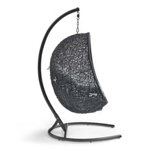 Load image into Gallery viewer, Swing Outdoor Patio Lounge Chair With Stand