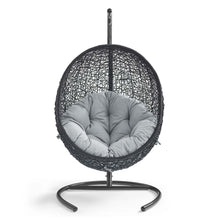 Load image into Gallery viewer, Swing Outdoor Patio Lounge Chair With Stand