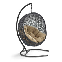 Load image into Gallery viewer, Swing Outdoor Patio Lounge Chair With Stand