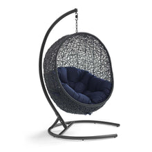 Load image into Gallery viewer, Swing Outdoor Patio Lounge Chair With Stand