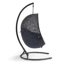 Load image into Gallery viewer, Swing Outdoor Patio Lounge Chair With Stand