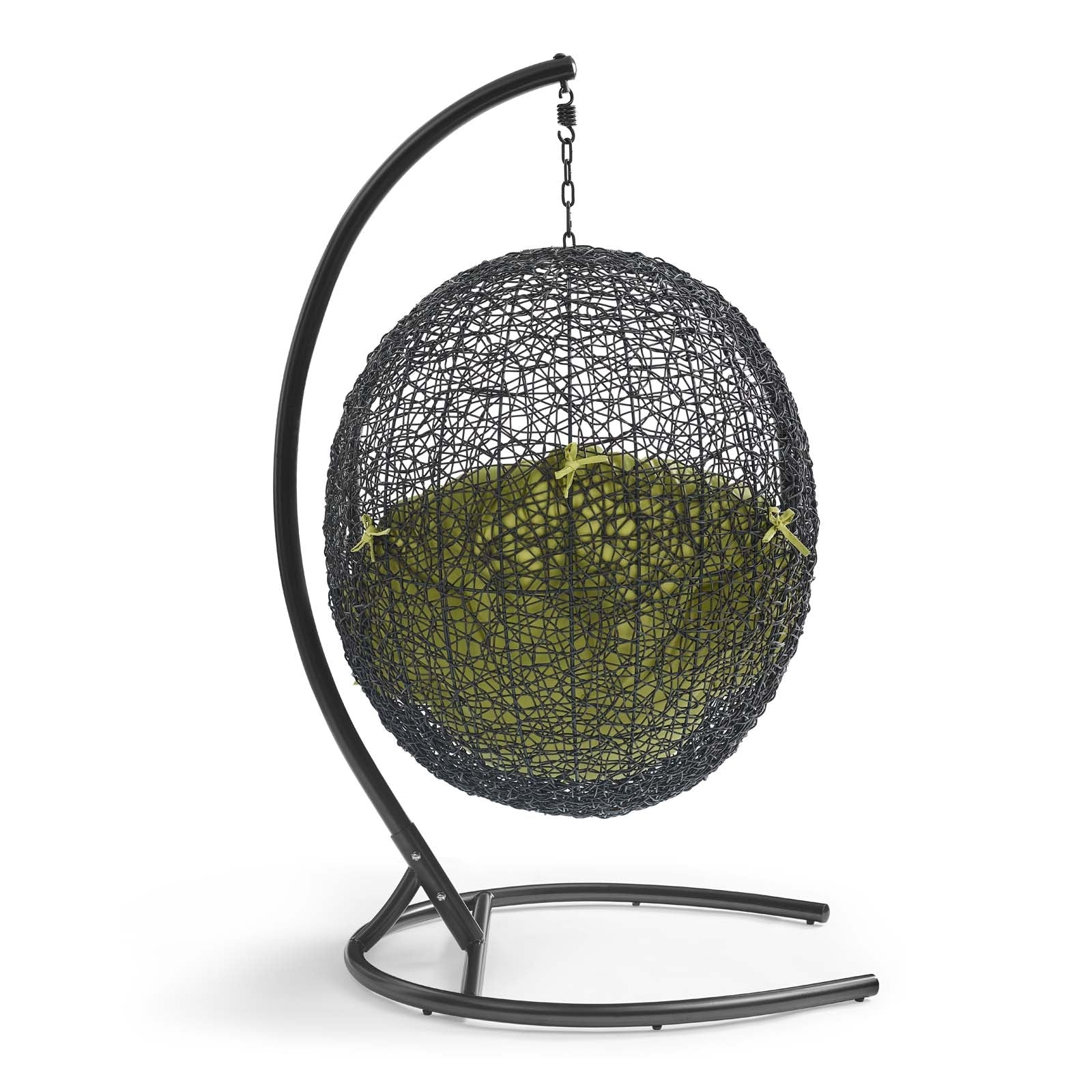 Swing Outdoor Patio Lounge Chair With Stand