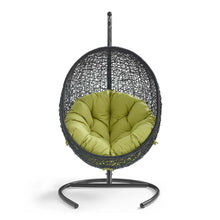Load image into Gallery viewer, Swing Outdoor Patio Lounge Chair With Stand