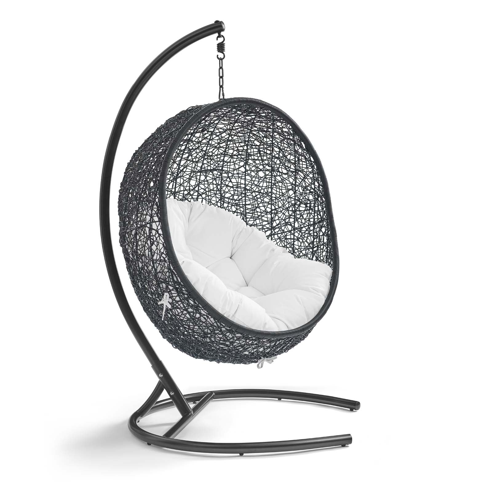 Swing Outdoor Patio Lounge Chair With Stand