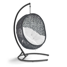 Load image into Gallery viewer, Swing Outdoor Patio Lounge Chair With Stand