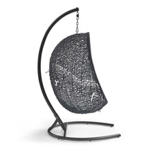 Load image into Gallery viewer, Swing Outdoor Patio Lounge Chair With Stand