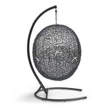 Load image into Gallery viewer, Swing Outdoor Patio Lounge Chair With Stand