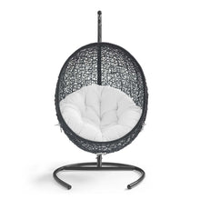 Load image into Gallery viewer, Swing Outdoor Patio Lounge Chair With Stand