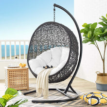 Load image into Gallery viewer, Swing Outdoor Patio Lounge Chair With Stand