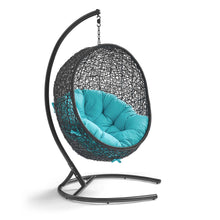 Load image into Gallery viewer, Swing Outdoor Patio Lounge Chair With Stand