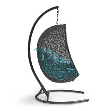 Load image into Gallery viewer, Swing Outdoor Patio Lounge Chair With Stand