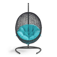 Load image into Gallery viewer, Swing Outdoor Patio Lounge Chair With Stand