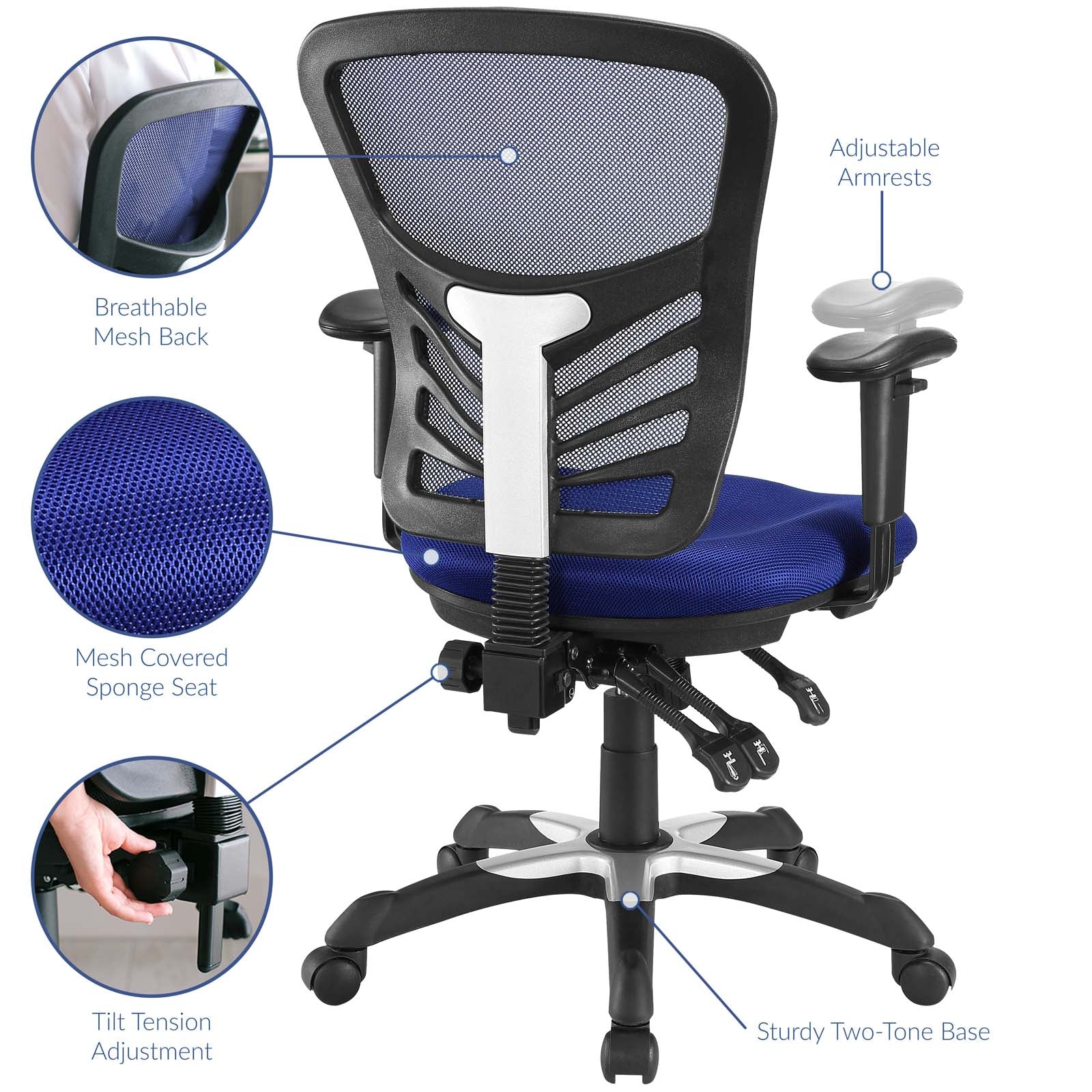Lorell Adjustable Mesh Office Chair