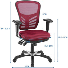 Load image into Gallery viewer, Lorell Adjustable Mesh Office Chair