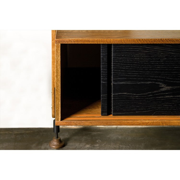 Theo Wall Unit With Large Shelves (49″ X 11.8″ X 83″)