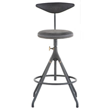 Load image into Gallery viewer, Akron Counter Stool (19.5″ X 16.8″ X 35.8-40.8″)