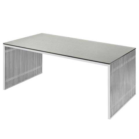 Amici Dining Table Stainless Steel