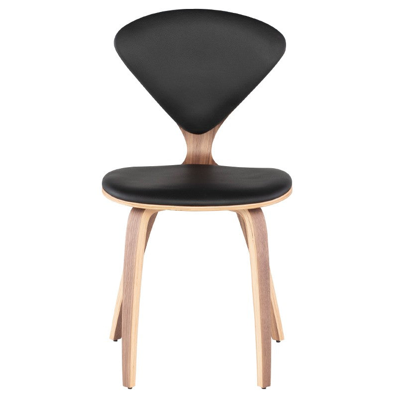 Satine Dining Chair With Leather Seat