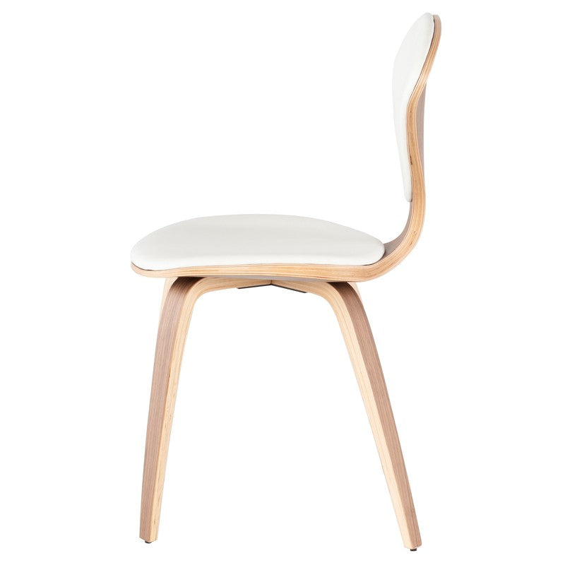 Satine Dining Chair With Leather Seat