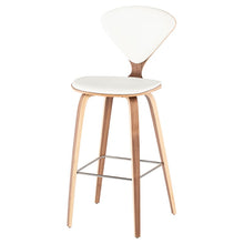 Load image into Gallery viewer, Satine Bar Stool in Leather Seat