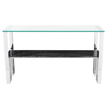Load image into Gallery viewer, Tierra Console Table Black Marble