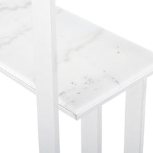 Load image into Gallery viewer, Tierra Console Table White Marble