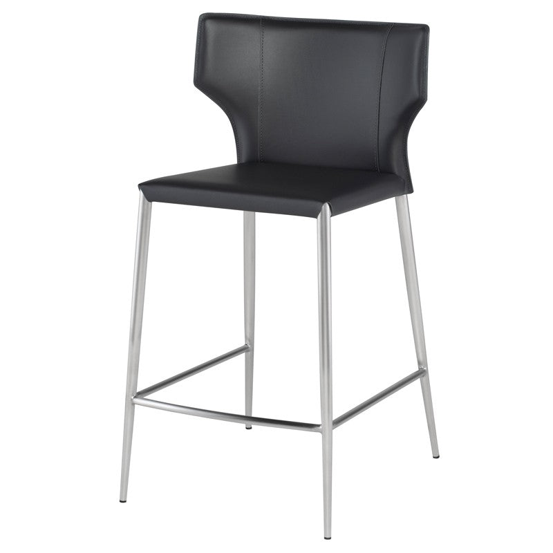 Wayne Counter Stool Metal Legs