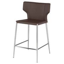 Load image into Gallery viewer, Wayne Counter Stool Metal Legs
