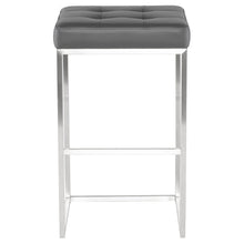 Load image into Gallery viewer, Chi Bar Stool In Brushed Stainless