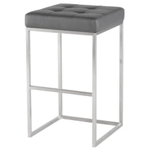 Load image into Gallery viewer, Chi Bar Stool In Brushed Stainless
